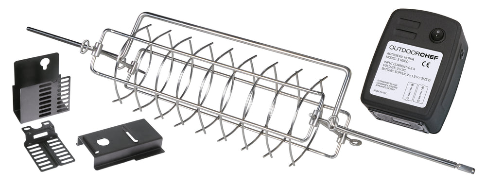 BBQ Accessoire Rotiserie voor Dualchef