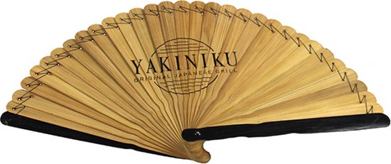 BBQ Accessoire Handwaaier voor Vuur Bamboe