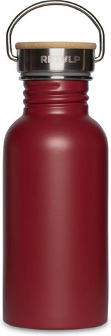 Urban Drinkfles met Bamboe Dop 500 ml Ruby Red